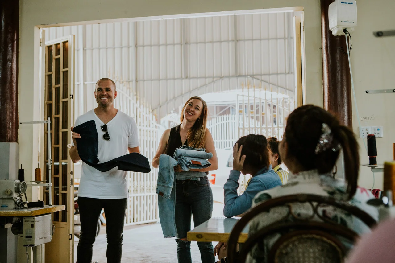 “The more jeans we sell, the more people we employ, it’s as simple as that. We’re not a charity.” James Bartle, founder, Outland Denim.