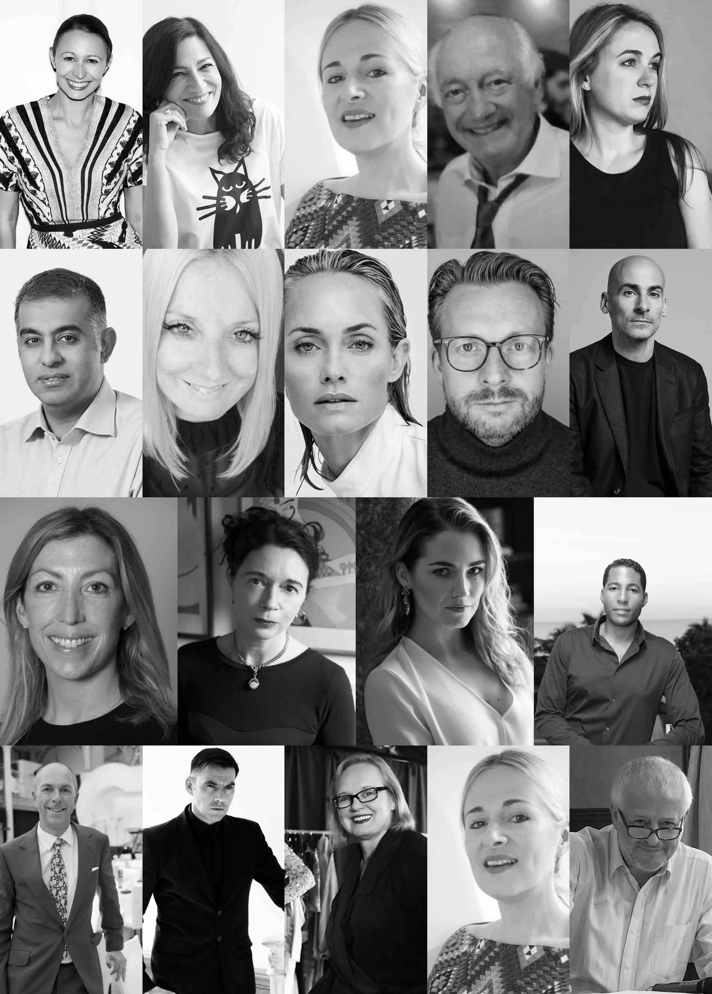 The judges: a Who’s Who in British fashion