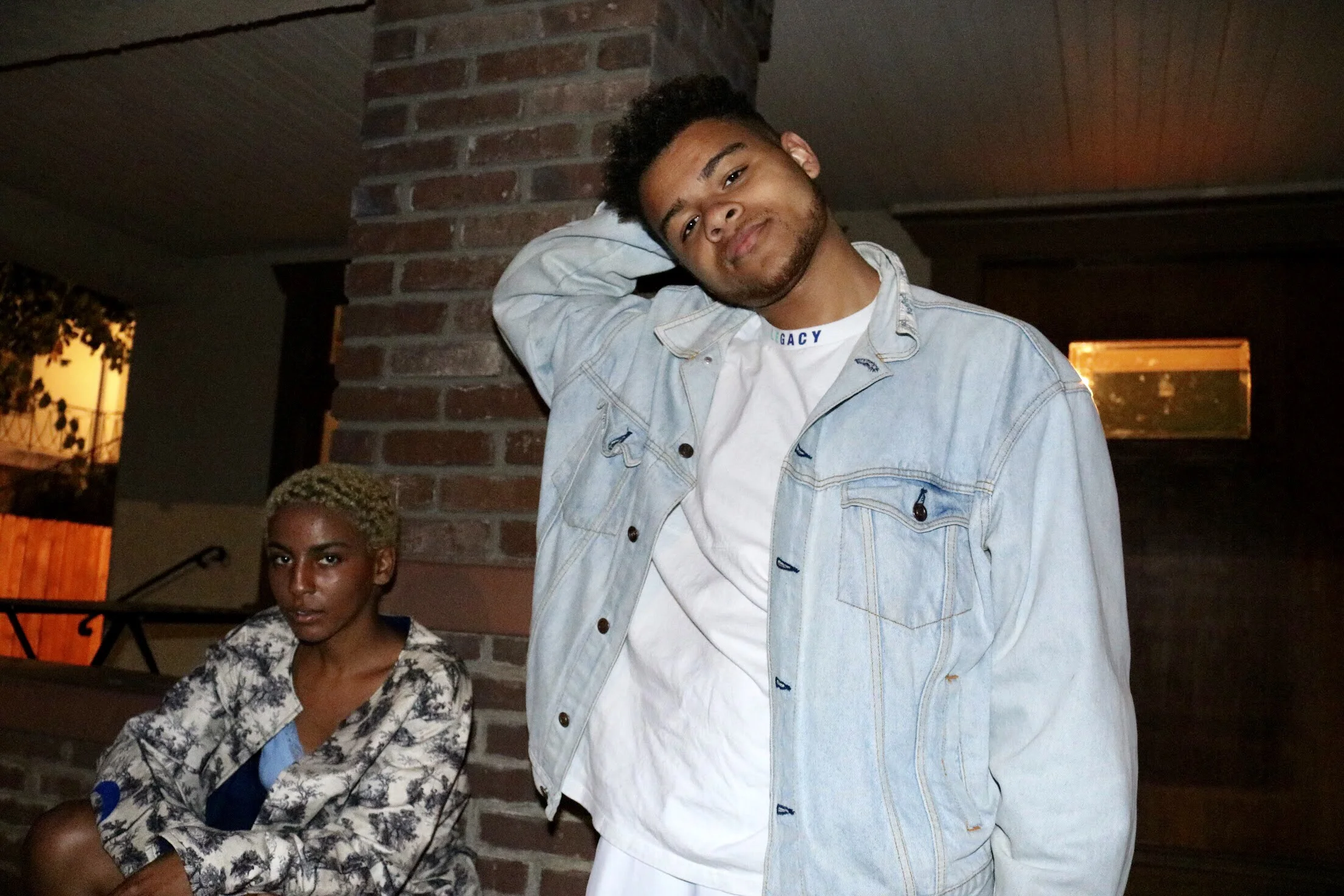 Nate and Diamond as the sunsets on a euphoric day.