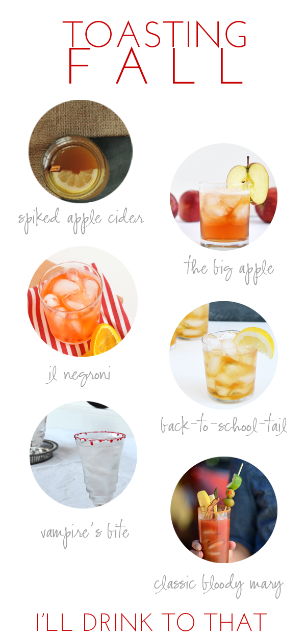 Charming Fall Cocktails