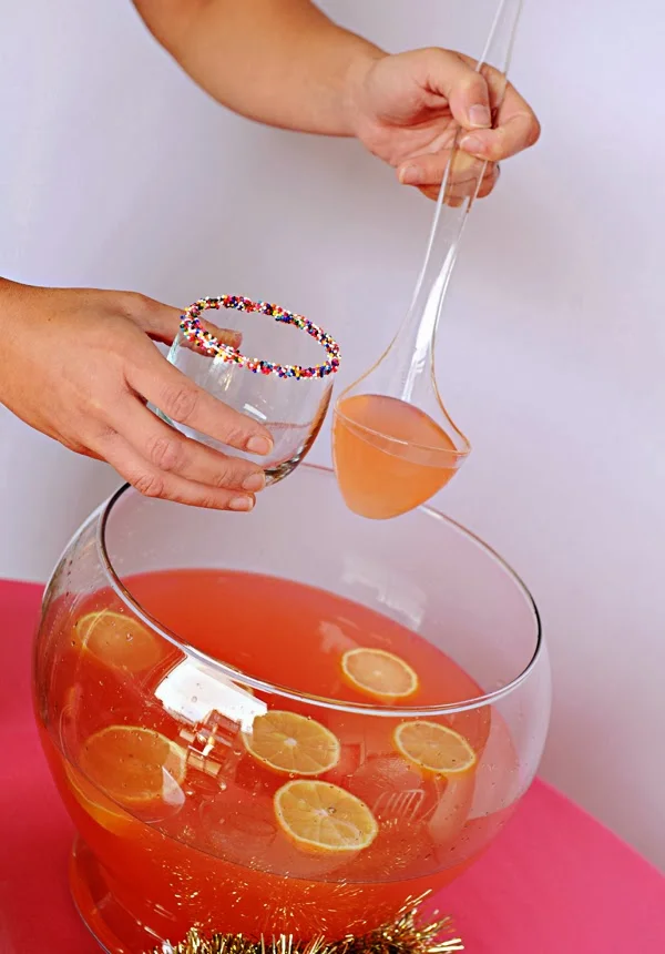 Charm Hour  ::  Birthday Champagne Punch