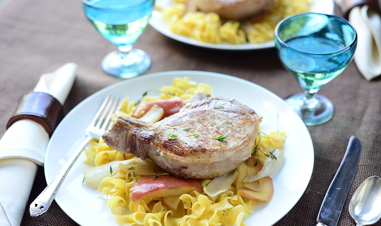 Apple Cider Pork Chops