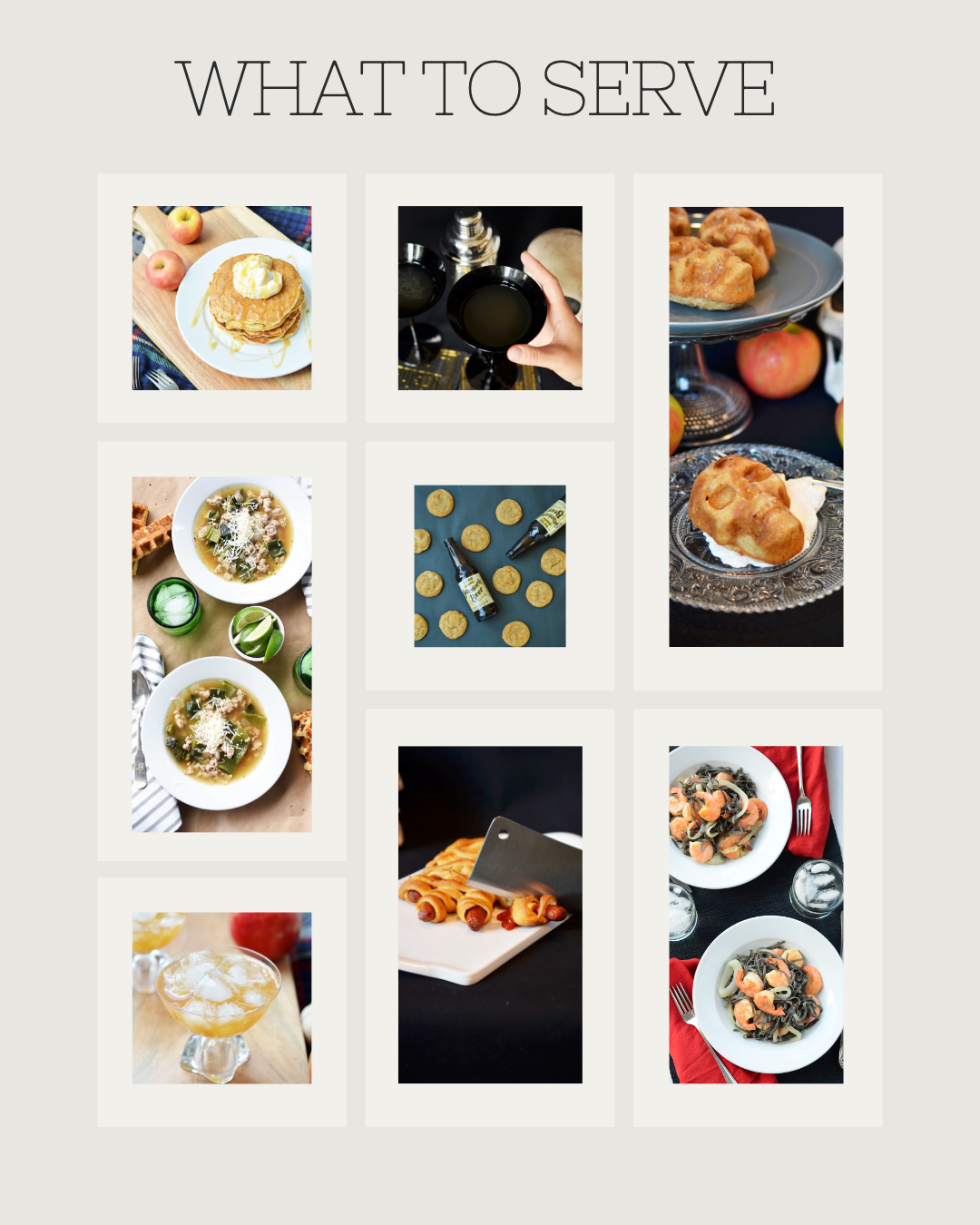 Ali Hedin's Preppy Halloween Dinner Party Food Ideas