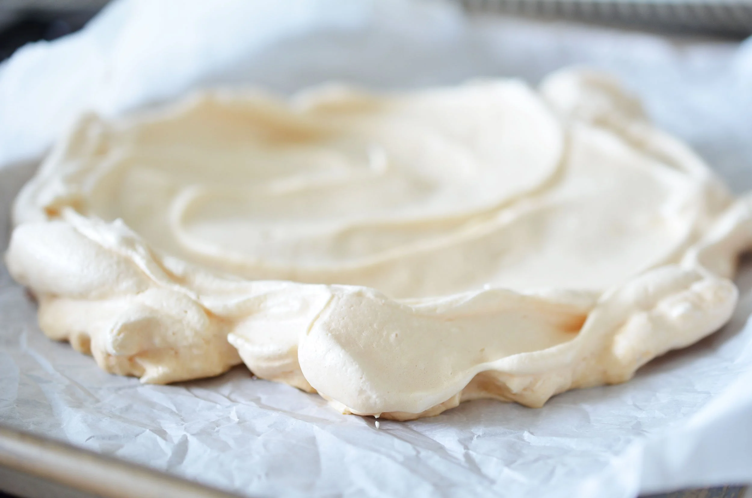 Ali Hedin Rhubarb Curd Meringue for Valentine's Day