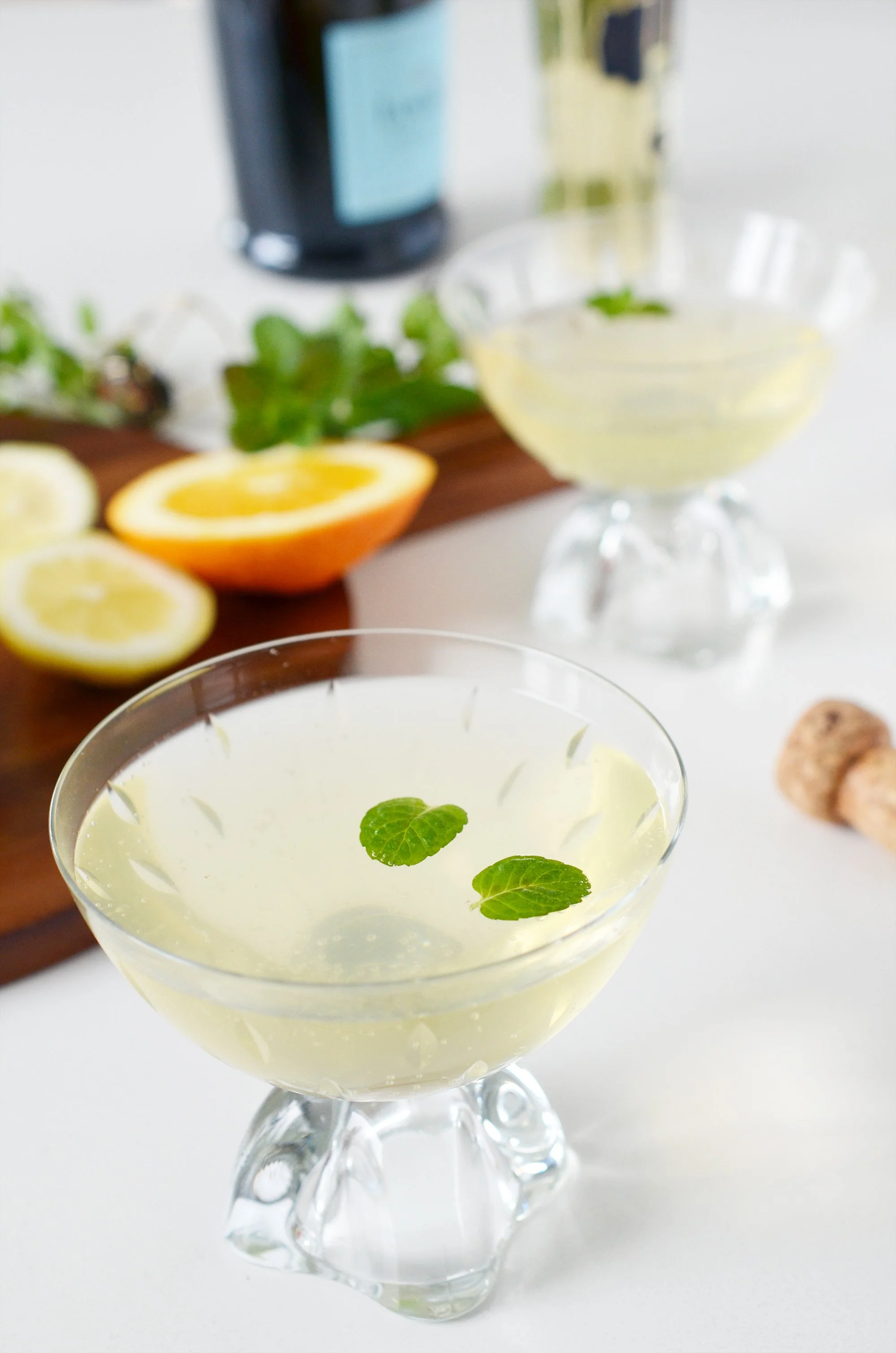 Ali Hedin Hugo Spritz cocktail for summer entertaining