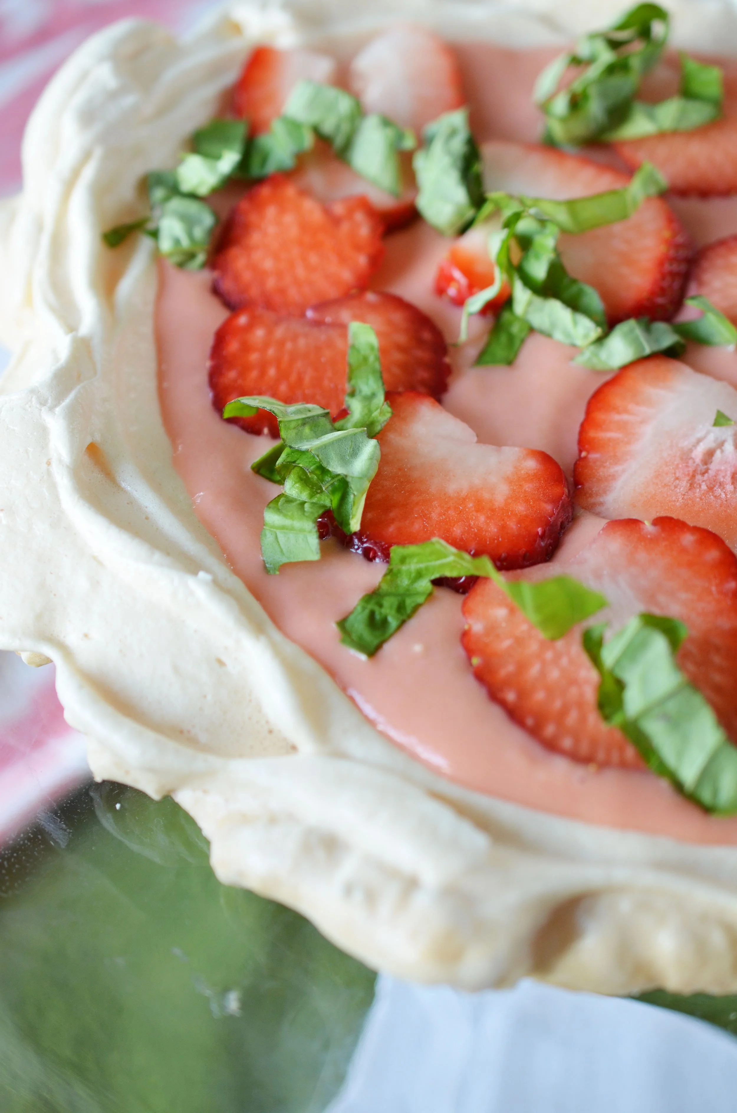 Ali Hedin Rhubarb Curd Meringue for Valentine's Day