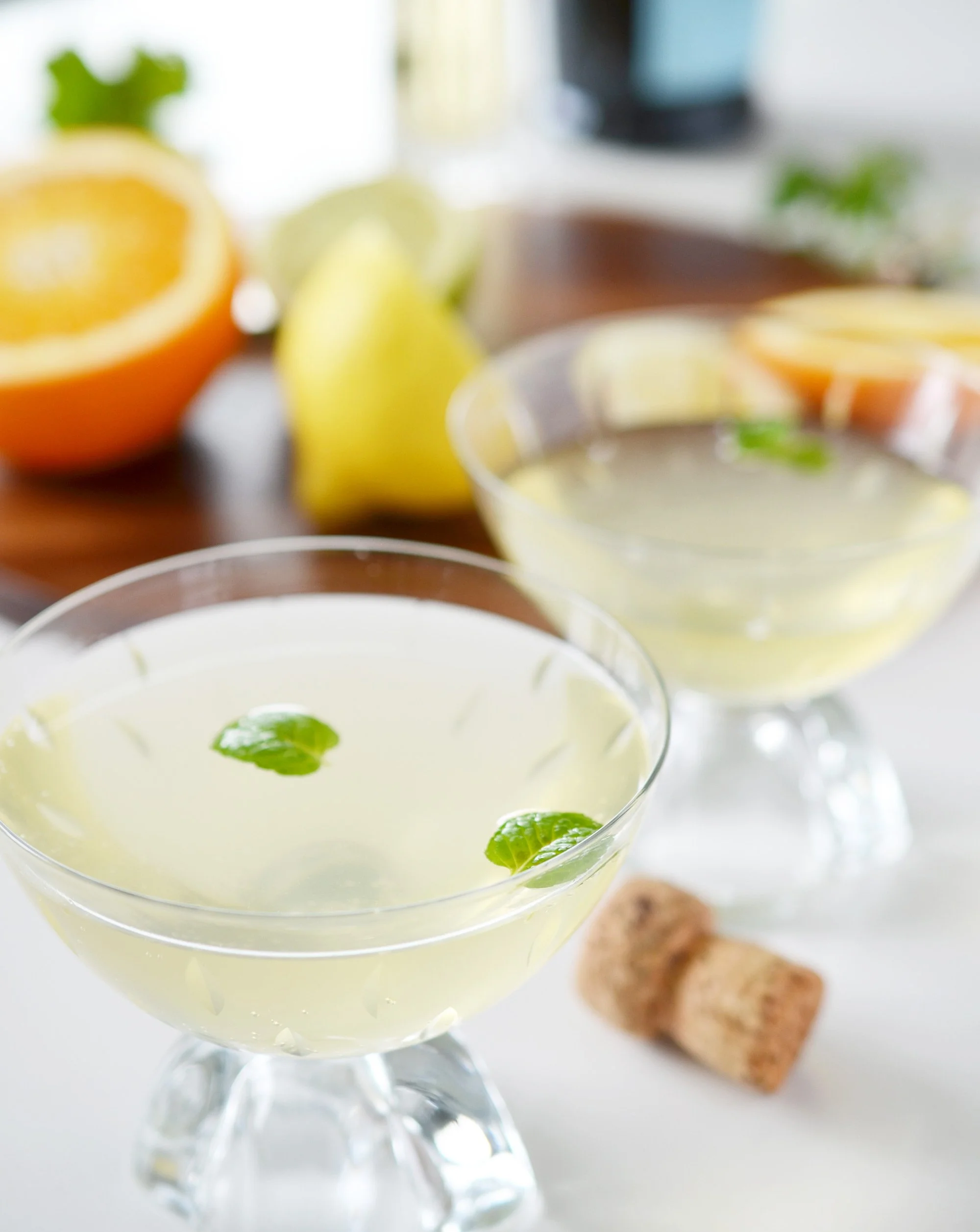 Ali Hedin Hugo Spritz cocktail for summer entertaining