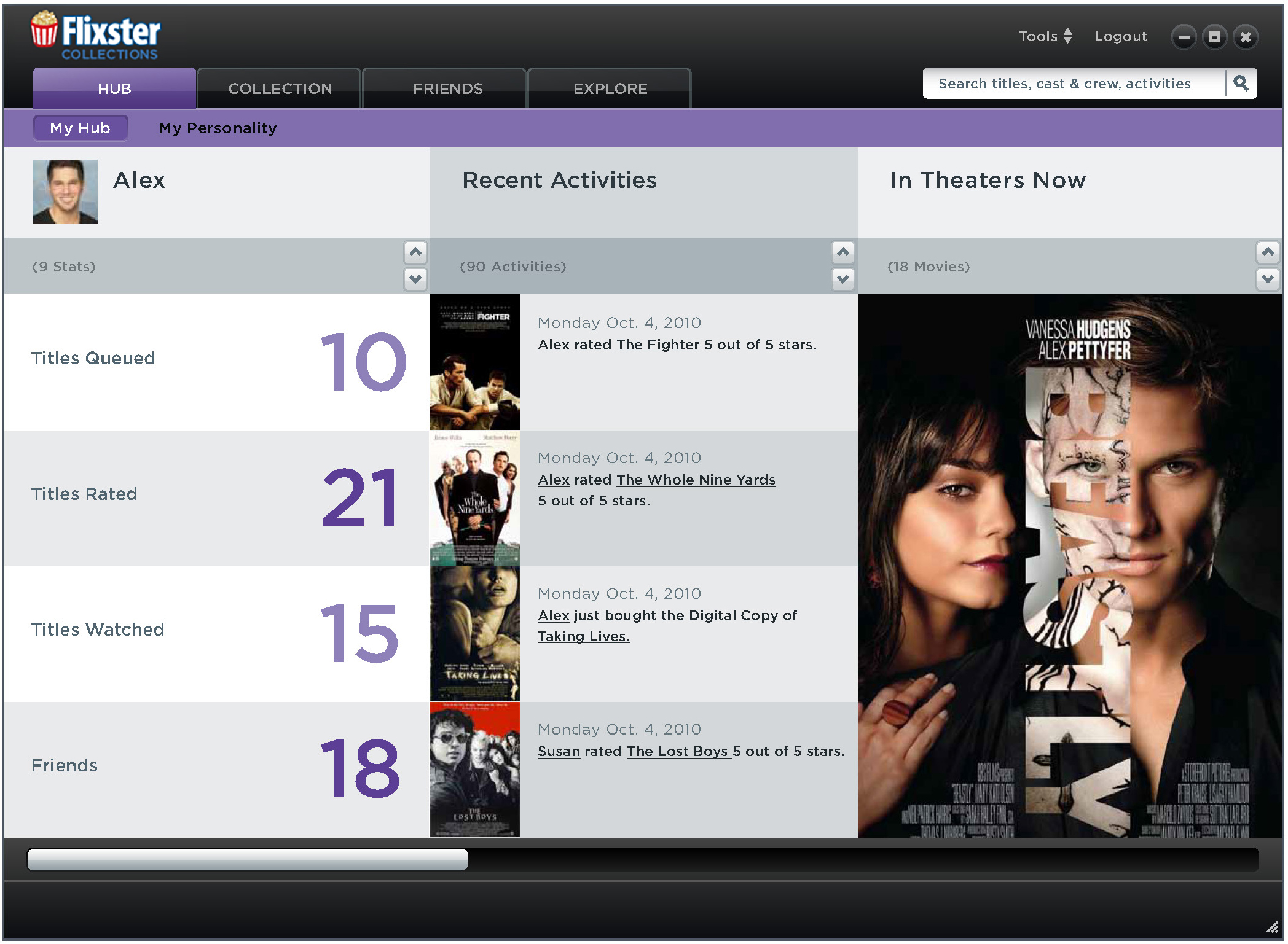 Track your movie habits and get daily recommendations