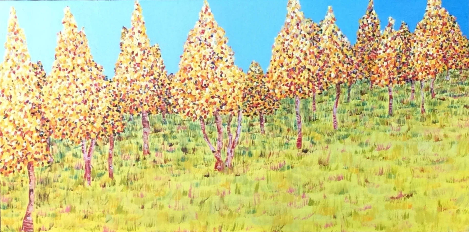 Aspens Series, Dancing Across the Meadow