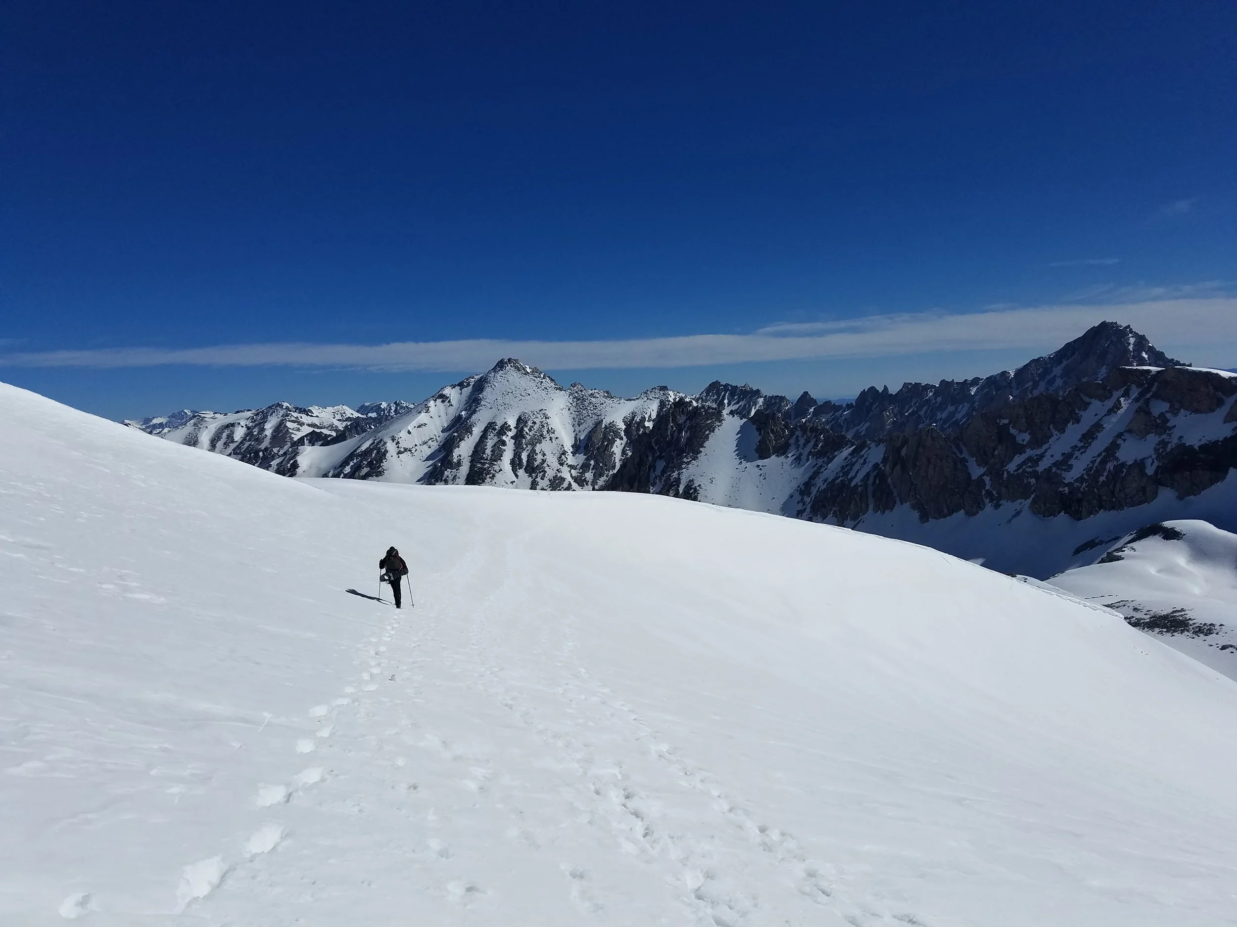 Headed down from Forester Pass.