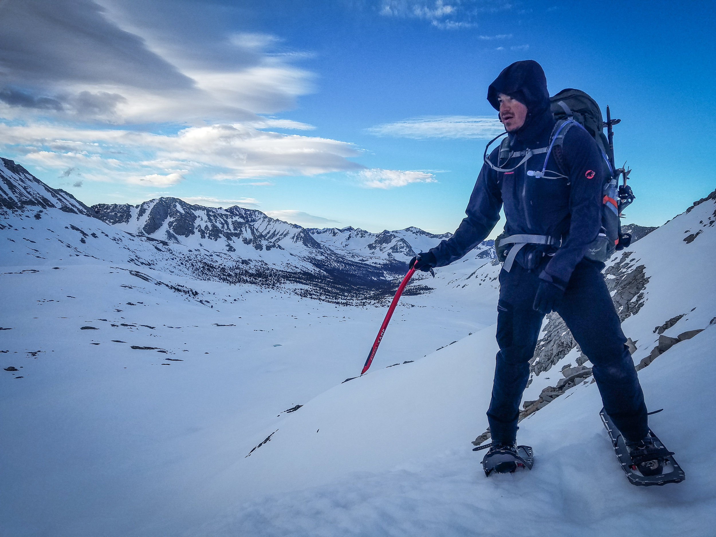Amped at Mather Pass.