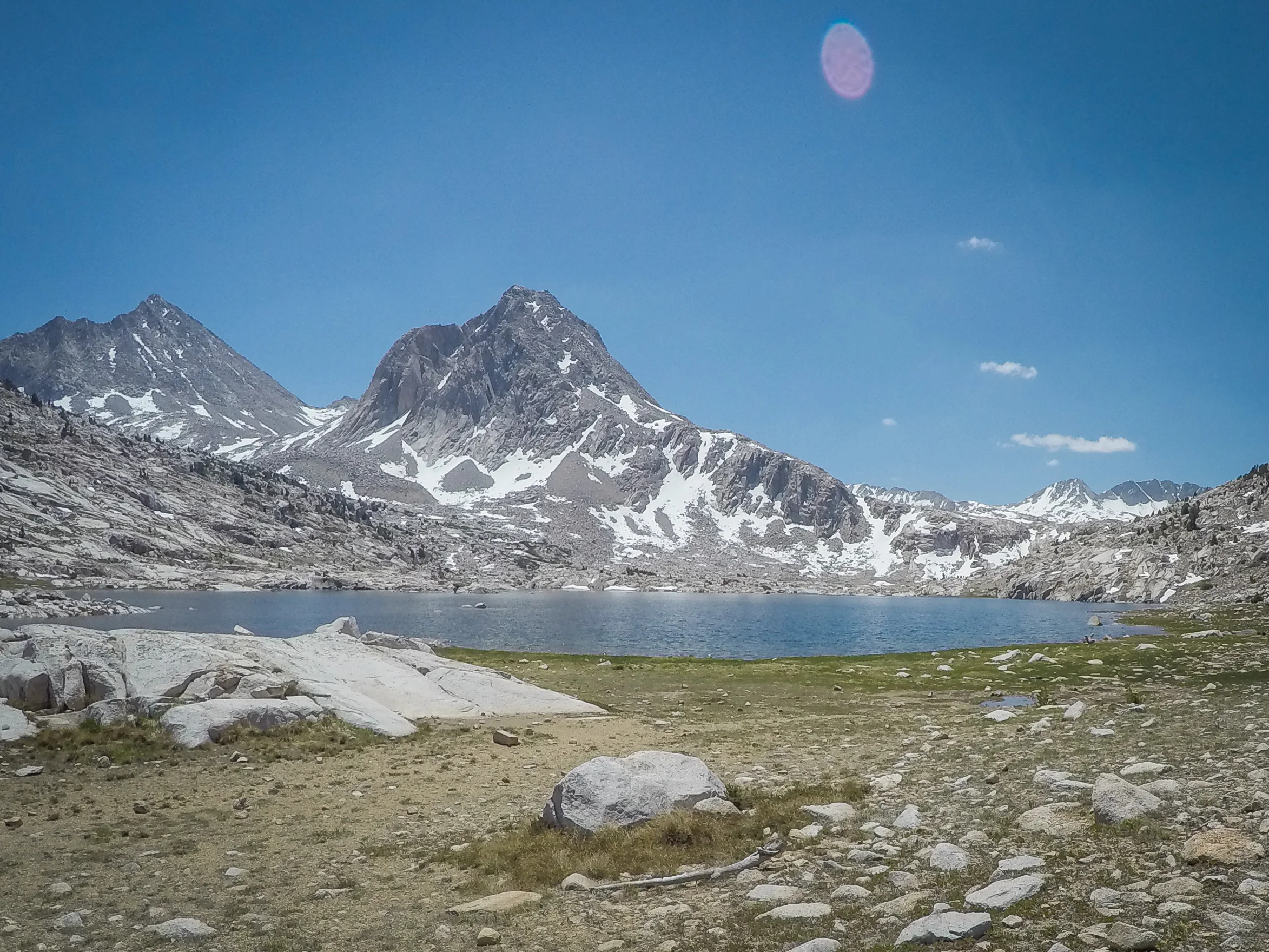 June 2016 - Peaks surrounding Evolution Basin.