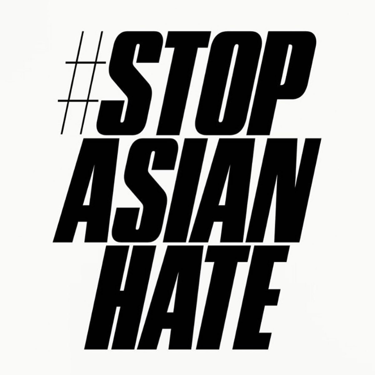 #stopasianhate Do your part. Speak out against violence and racism.