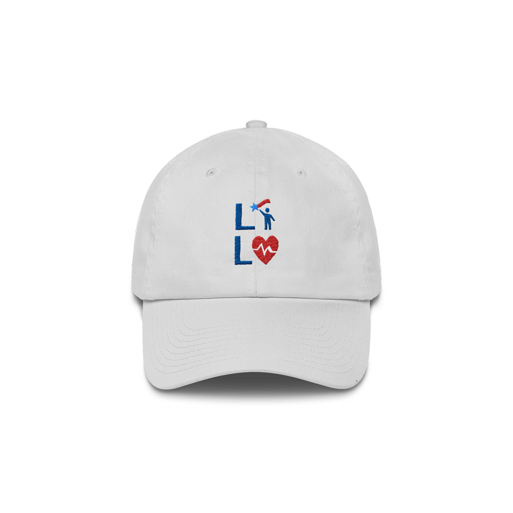 LL_Icon_White-Hat_Dad-Hat_BackText_Blue-Aqua_mockup_Front_White_60percent.png