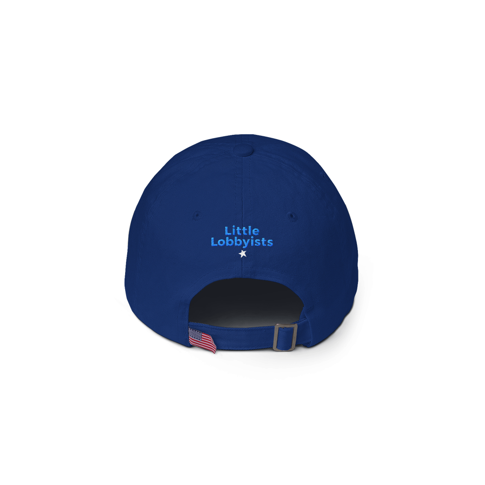 LL_icon_Reverse_CMYK_Dad-Hat_BackText_Light-Dark_mockup_Back_Royal-Blue_60percent.png
