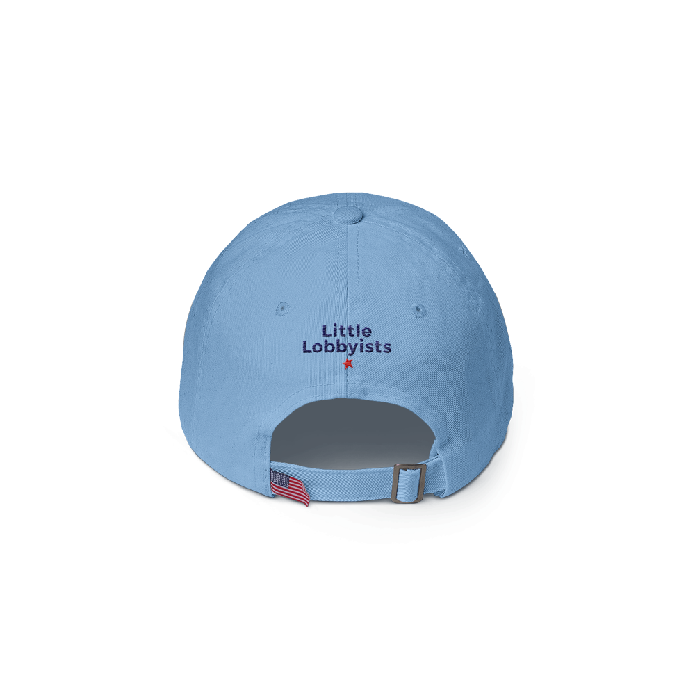 LL_icon_Full_onRed_CMYK_Dad-Hat_BackText_Blue-Red_mockup_Back_Carolina-Blue_60percent.png