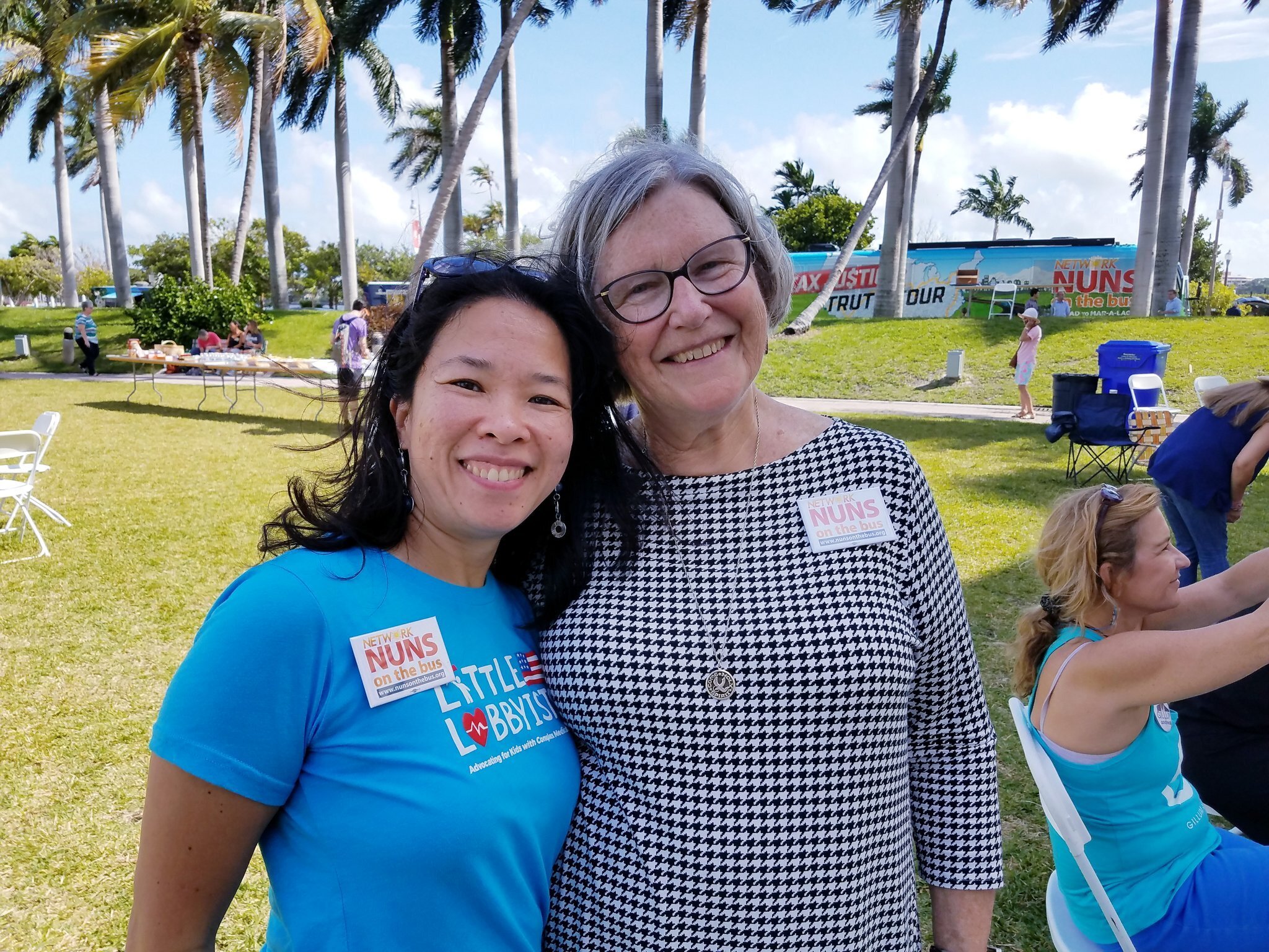 Elena Hung and Sister Simone