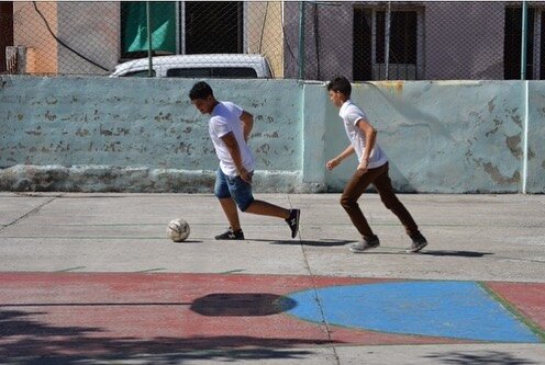 Boyz Playing Ball, 2015.