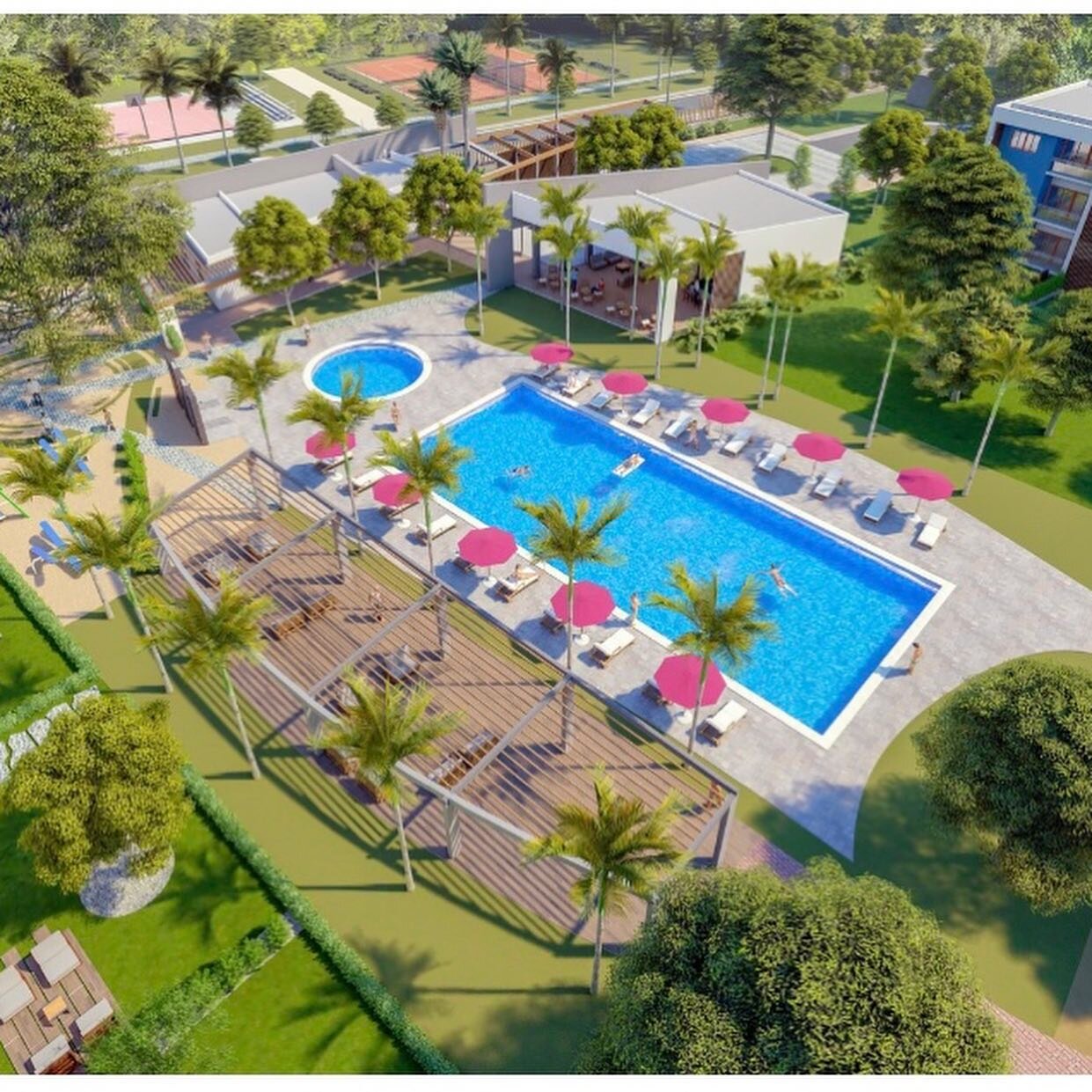 Costa Bavaro Garden en el residencial #costabavaro justo frente al Hotel #lopesancostabavaro y al lado del #katmanduparkbavaro con acceso privado a la playa a 5min en carro. Seguridad 24horas, actividades para ni&ntilde;os, guarderia, soccer, parque 