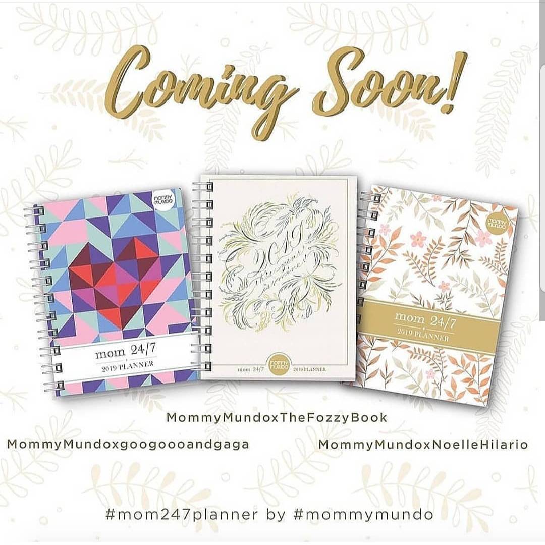 Mommy Mundo's Mom 24/7 Planner 2019 Is Coming Soon! 