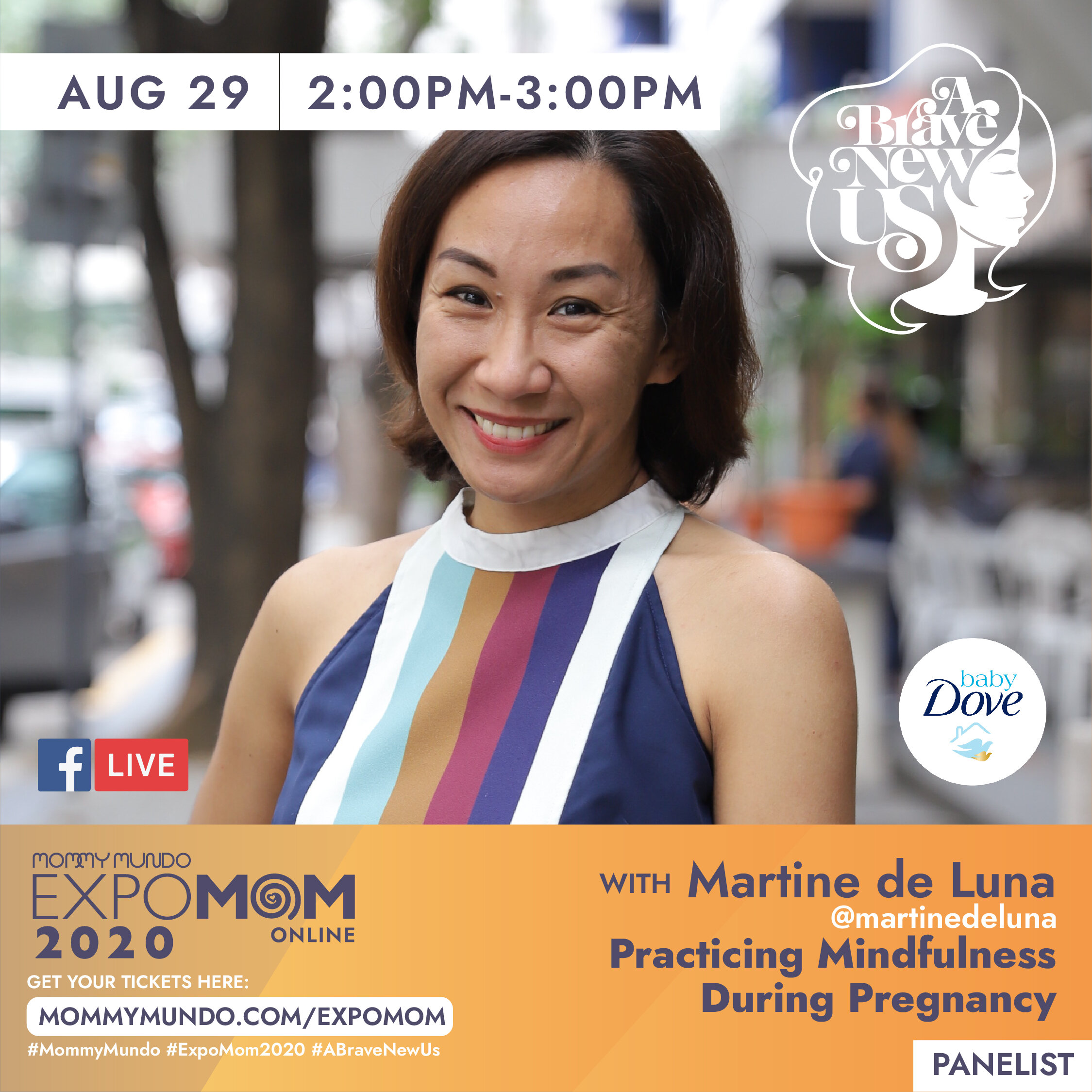  Martine de Luna is a transformational coach. She shares her real life mom stories while she helps other women create beautiful, awe-inspiring content out of real lives and real moments that are very helpful at a time like this. 
