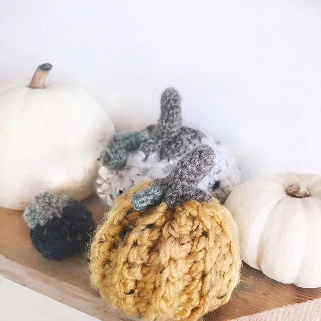 Pump shelfie 🎃 .
.
.
.
.
#authenticpeaces #goodsinspiredbytravel  #pumpkin #pumpkins #autumn #fall #falldecor #jackolantern #halloween #handmade #etsycanada #makersgonnamake #makersmovement #etsyseller #makersmovement #shelfie #shelfies #amigurumi #