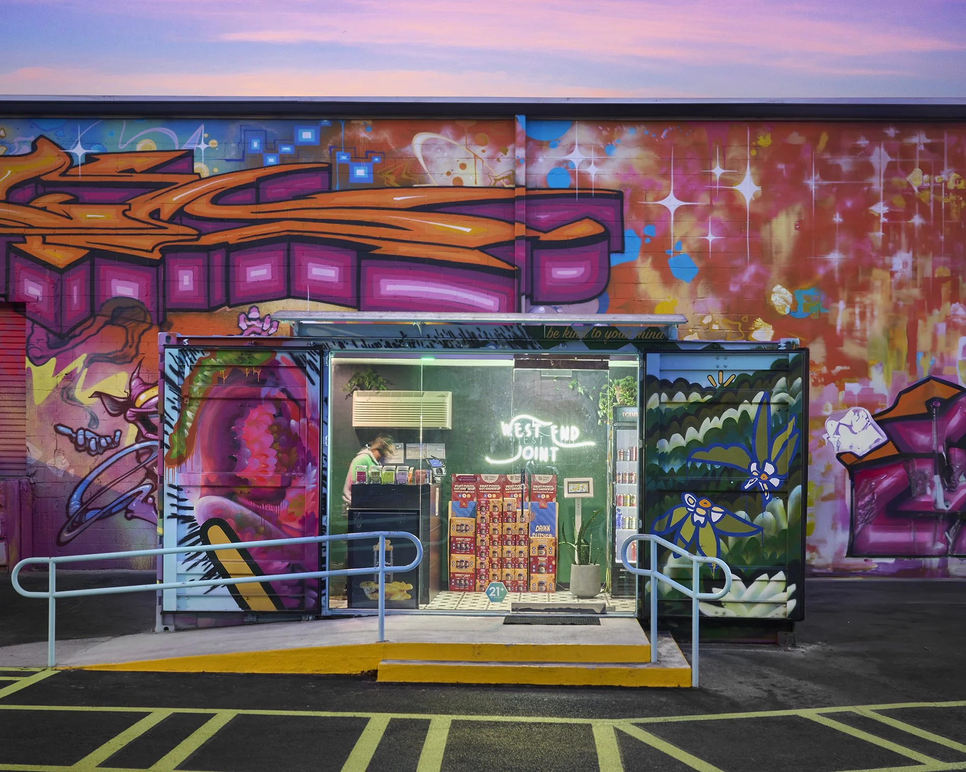 Lee + White Pop-up Retail Containers