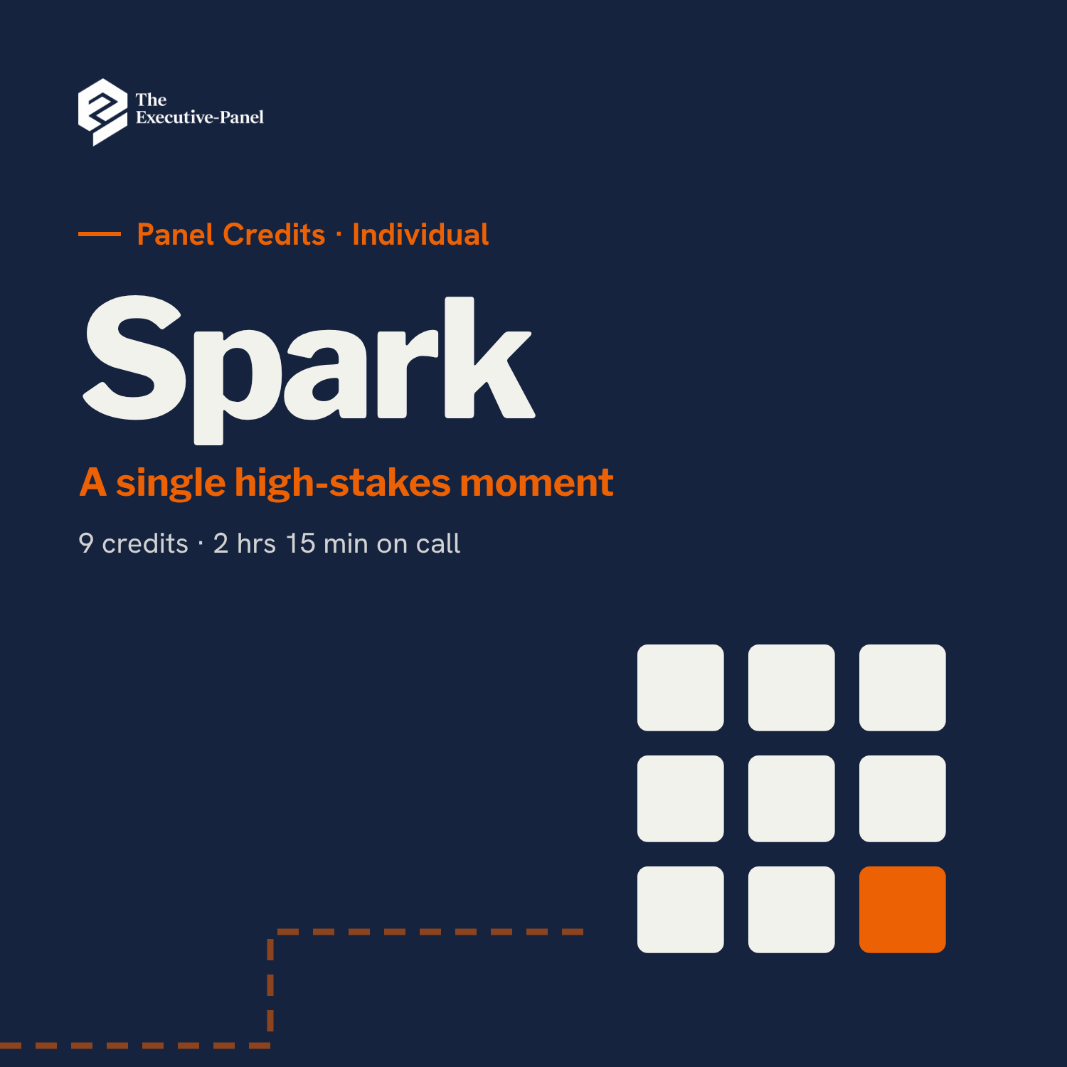 Panel Credits:  Spark (9 Credits)