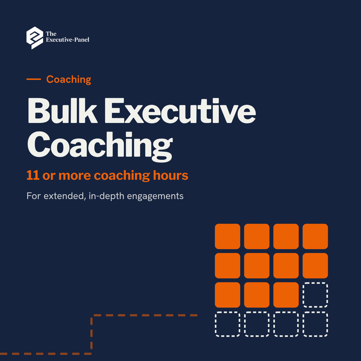 Bulk Executive Coaching ( 11 or more coaching hours )