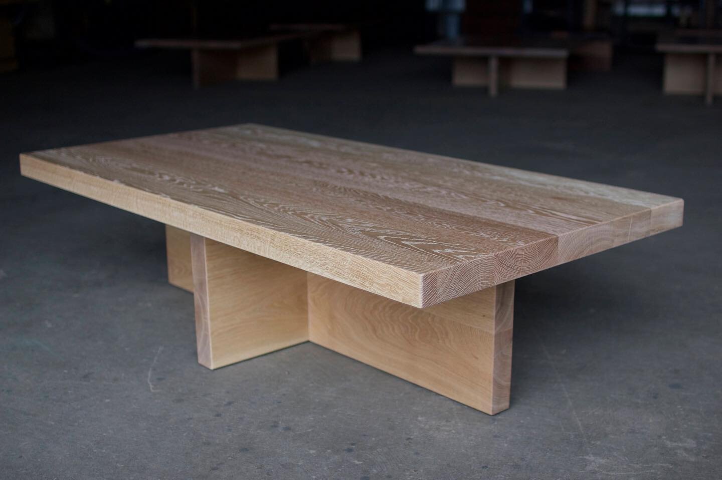 Oversized Plank Coffee Table in 2.5&rdquo; Thickness