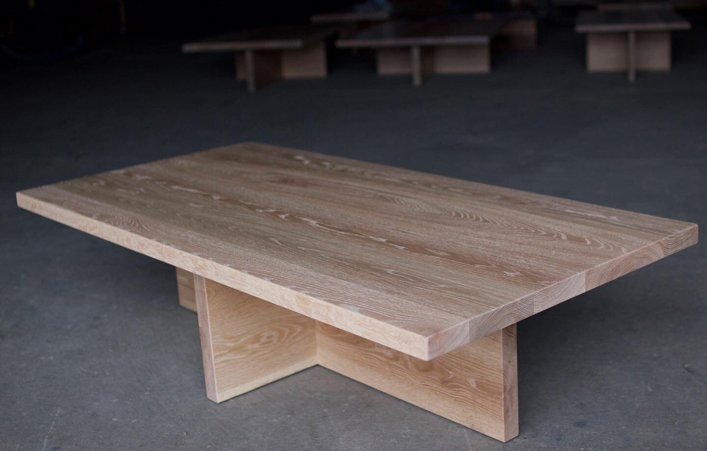 Oversized Plank Coffee Table in Increased 2&rdquo; Thickness