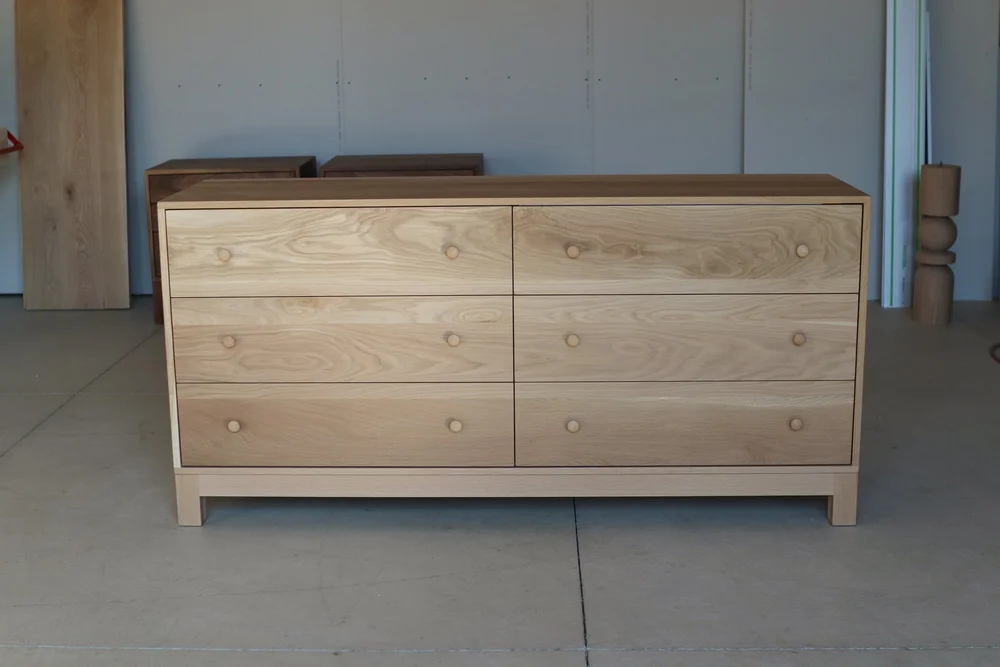white dresser oak Modern 60