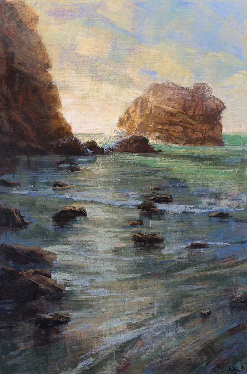 olga rybalko art - pacific rim - sage wave - landscape painting.jpg