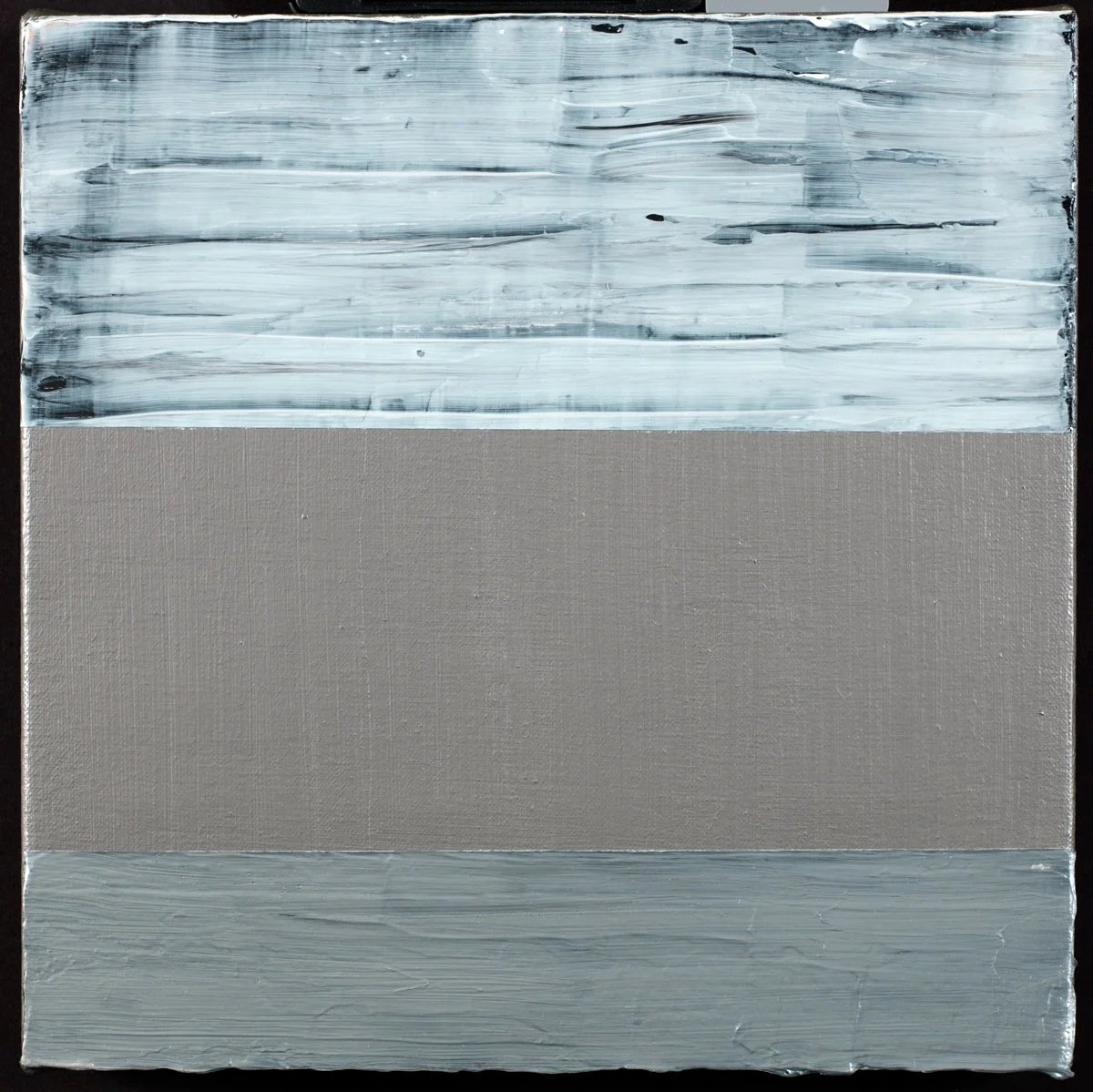 "Atmospheric Tension #5" — Acrylic & Latex on Canvas 12” x 12” 2016