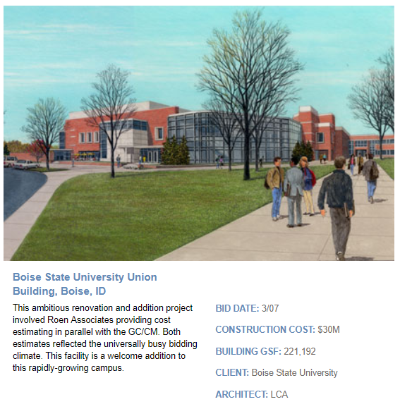 Boise State University Union Building