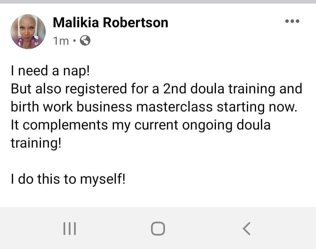 Drinks coffee, grabs notebook, takes 5 minutes to practice energizing #pranayama

I planned my week to be balanced and productive. Got a dm from @fitandfinallyfree about an amazing learning opportunity with #trainedbynikia So here I am... no balance 