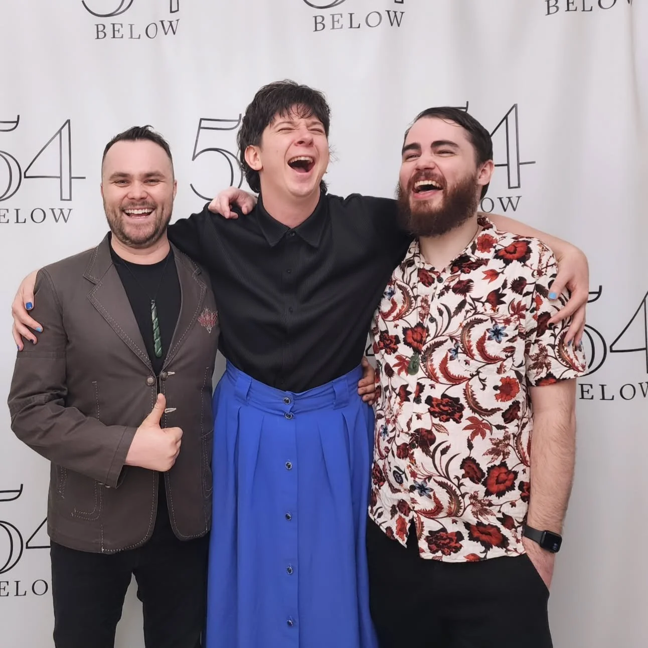 So chuffed to have made my USA/NYC/54Below debut with such an amazing posse of people.

Thank you @adamandbray for your amazing talent and creativity. The world is better for having your art in it.
#thankyou