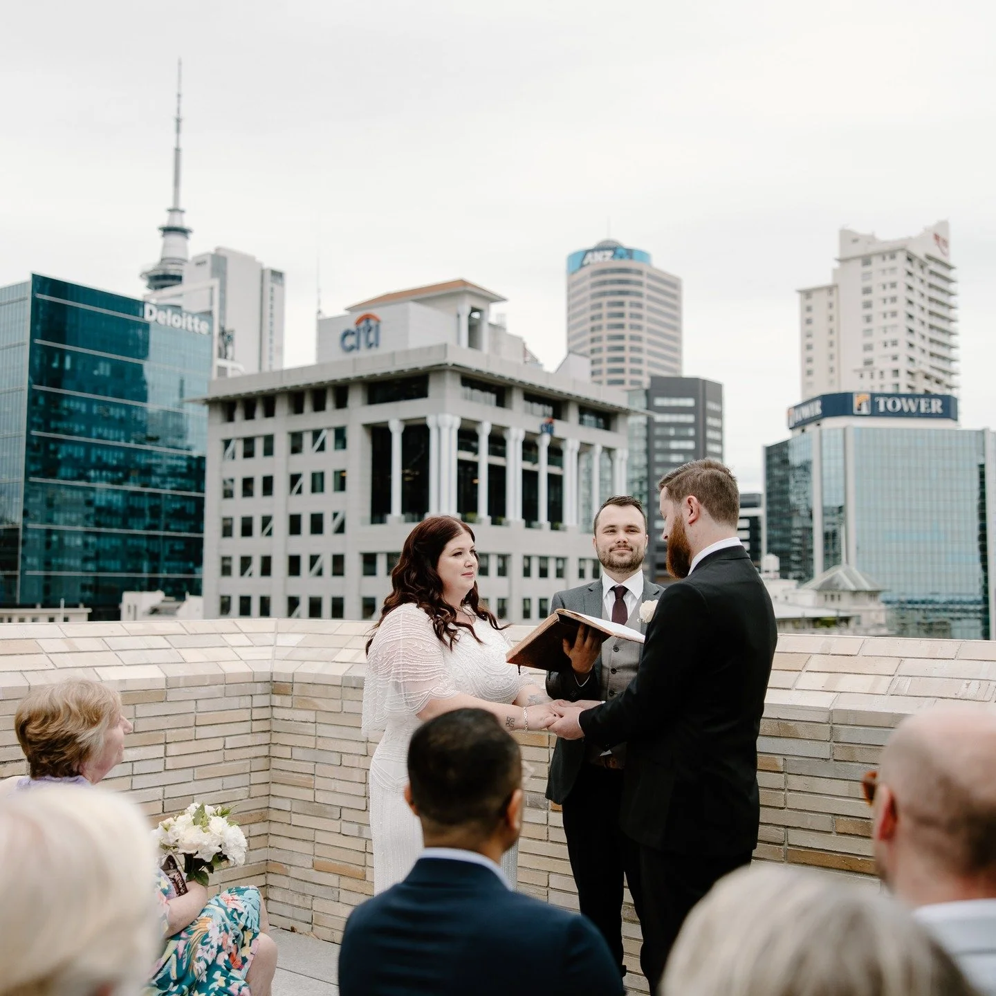 Happy Anniversary of the coolest NYC-rooftop wedding Auckland has ever seen.

Congratulations Catherine and Tim 😍🎉
