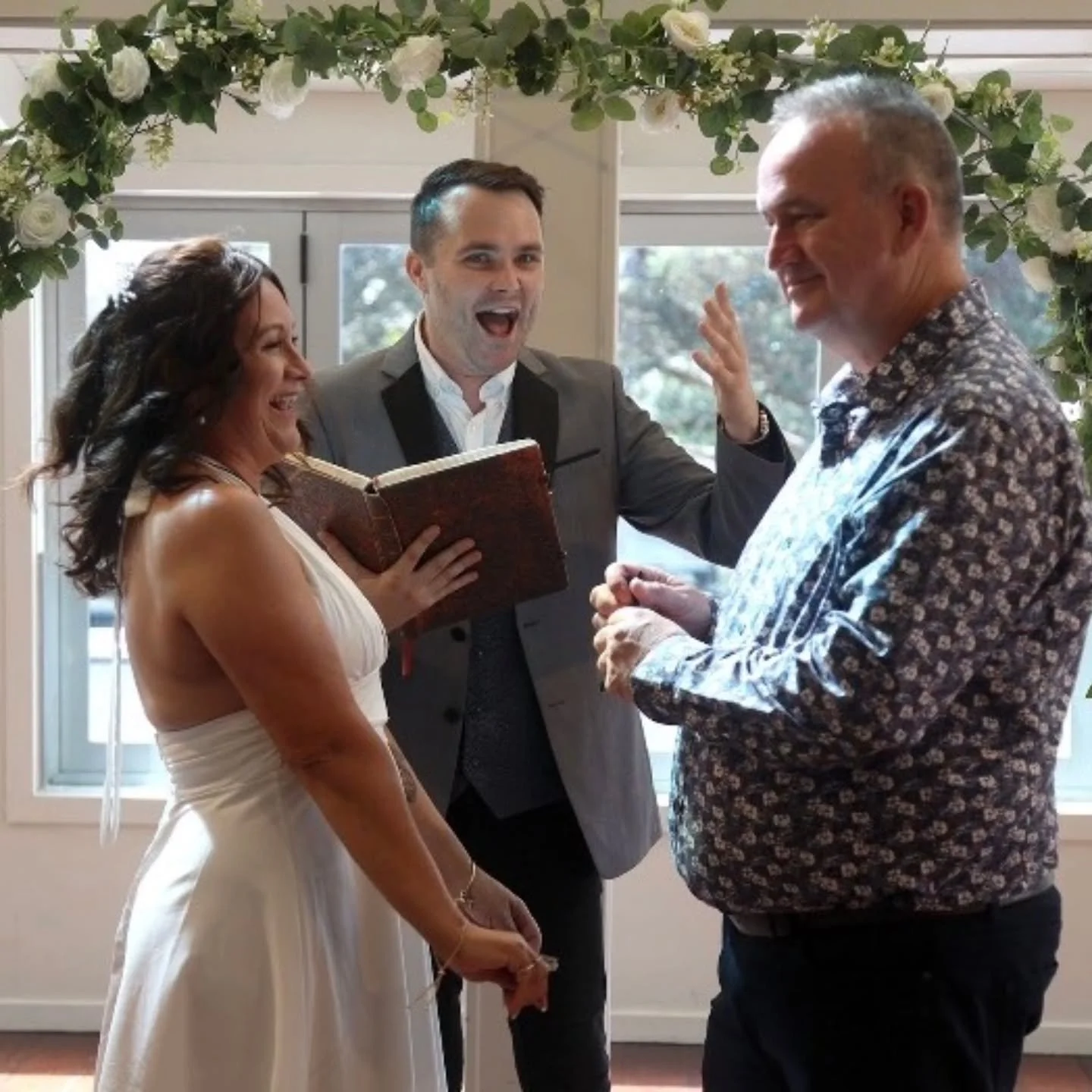 "Hadley,
Our wonderful middle son Celebrant ☺️ 
Thank you for everything, may God continue to Bless you always
Claudette and Shaun ❤️"

5/4/26

#Easter #wedding #auckland #celebrant
