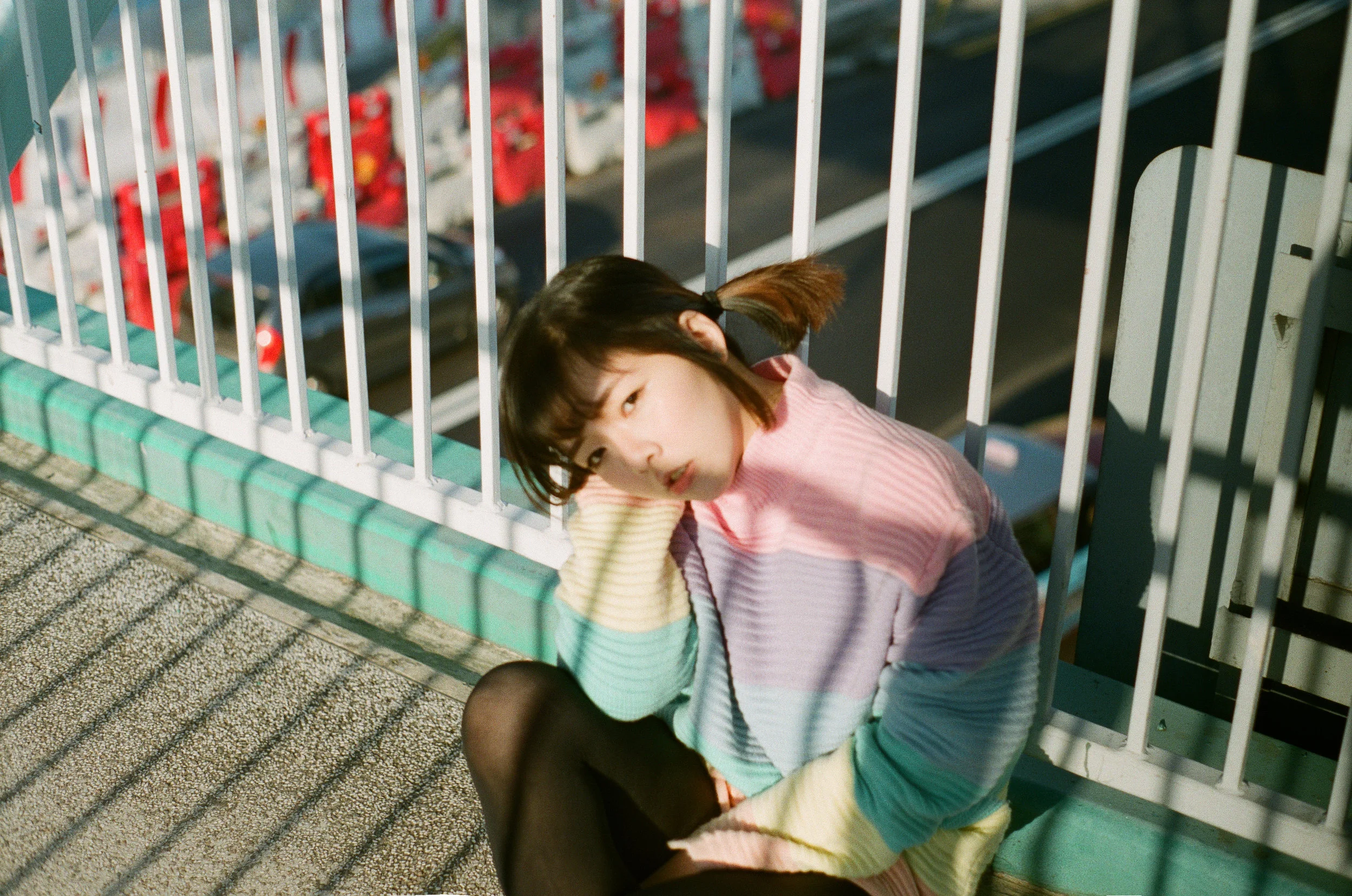 赤、黄、緑、青、紫 | NIKONOYUMEE ニコの写真