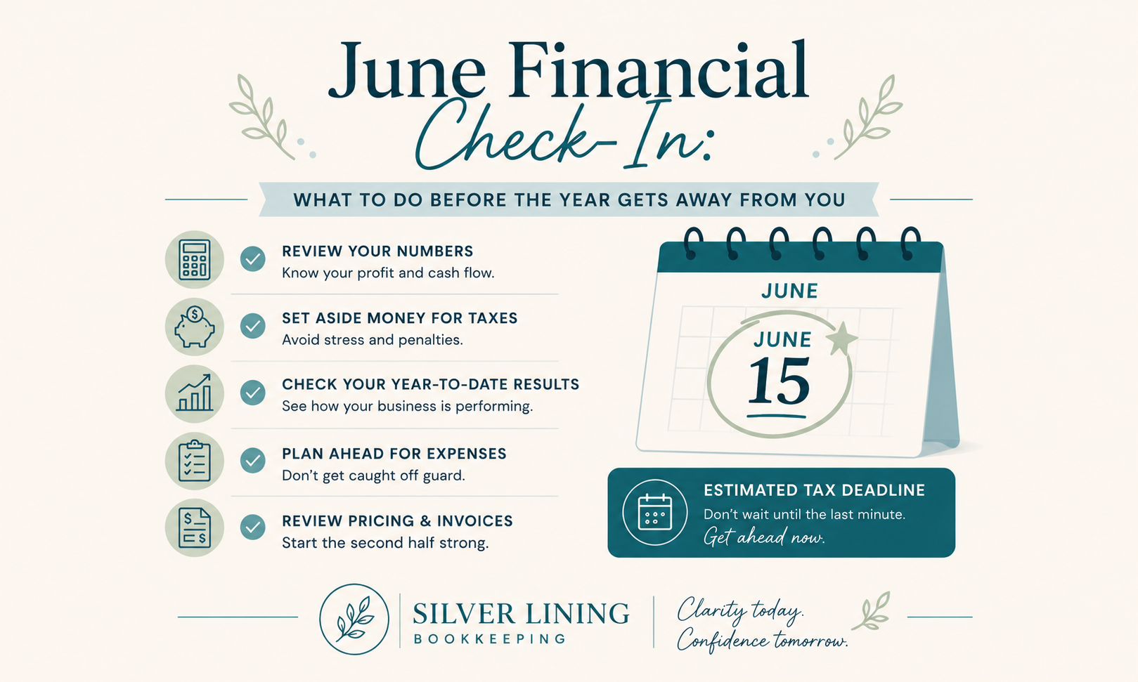 June Financial Check-In: What to Do Before the Year Gets Away From You