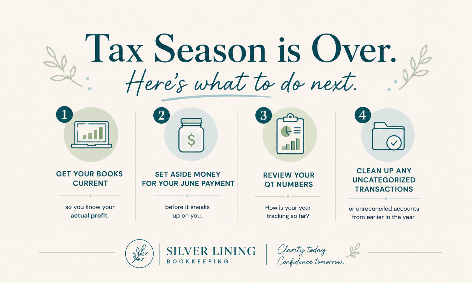 Tax Season is Over. Here's What to Do Next.