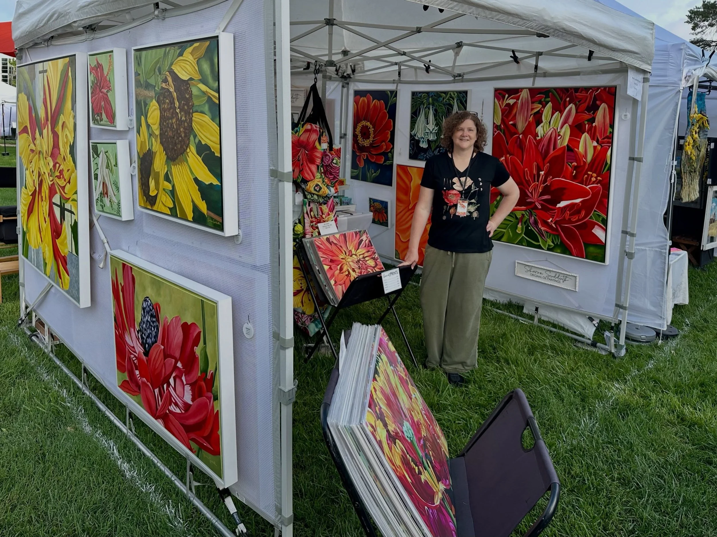 Another Art Fair weekend! We are setup and ready for the Mulvane Art Fair in Topeka KS.

📍Washburn Campus
📆 Saturday, June 6 |10a-5p
📆 Sunday, June 7 |10a-3p