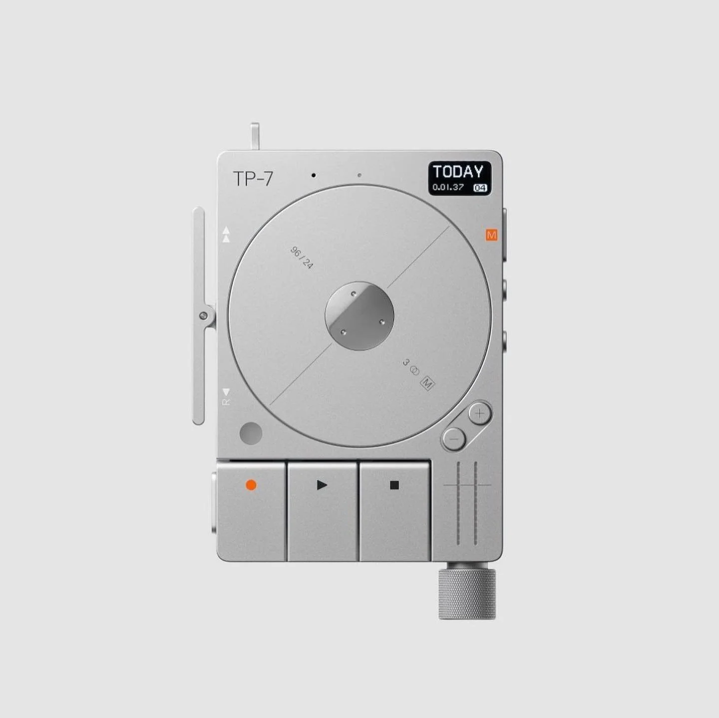 TP-7 field recorder by @teenageengineering 

&bull;
&bull;
&bull;
#design #designdaily #designinspiration #teenageengineering #industrialdesign #productdesign #gooddesign #supernormal #tech