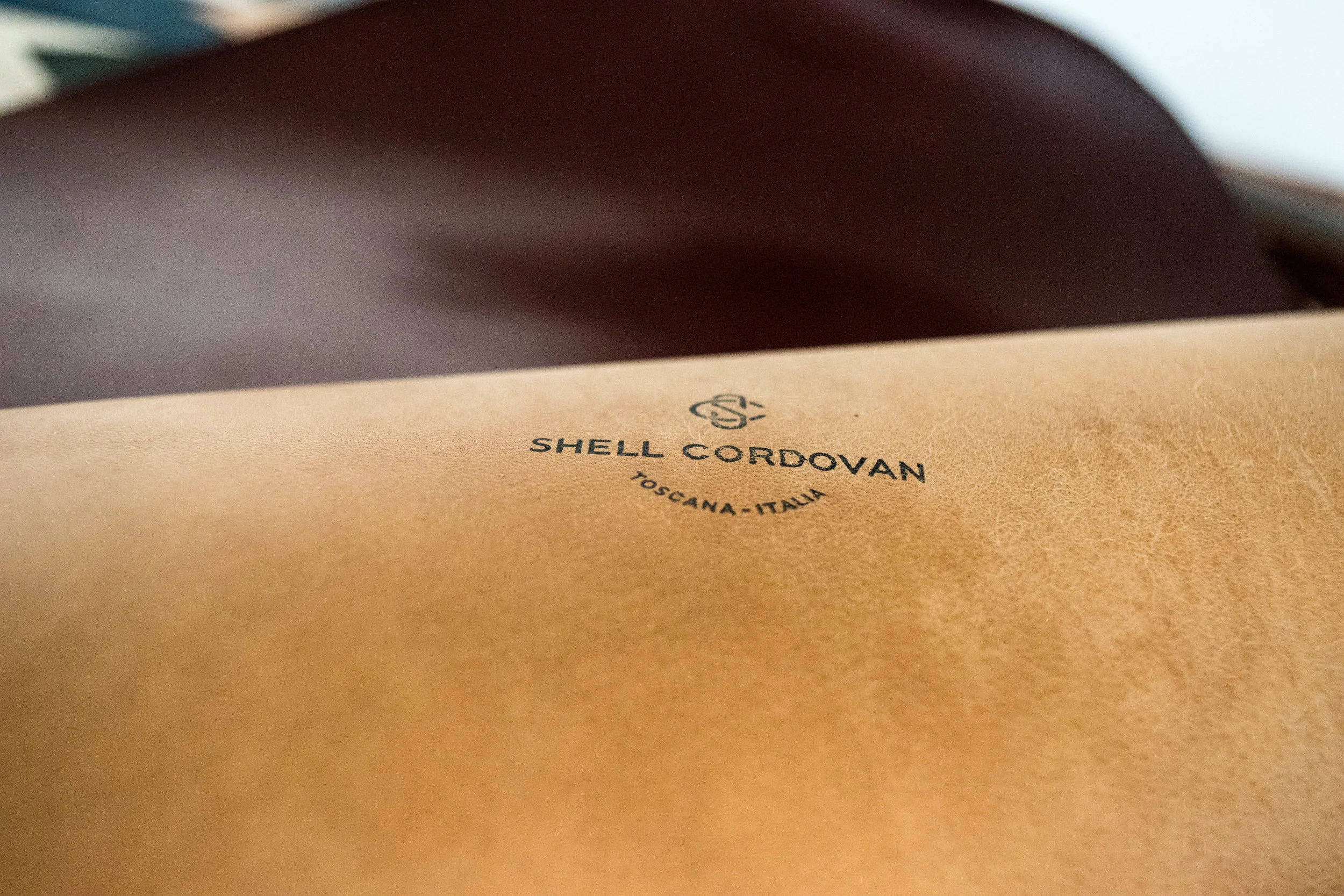 Rose Leather Crafting, Shell Cordovan, Chris Rose, Leather Wallet, Shell Cordovan Wallet
