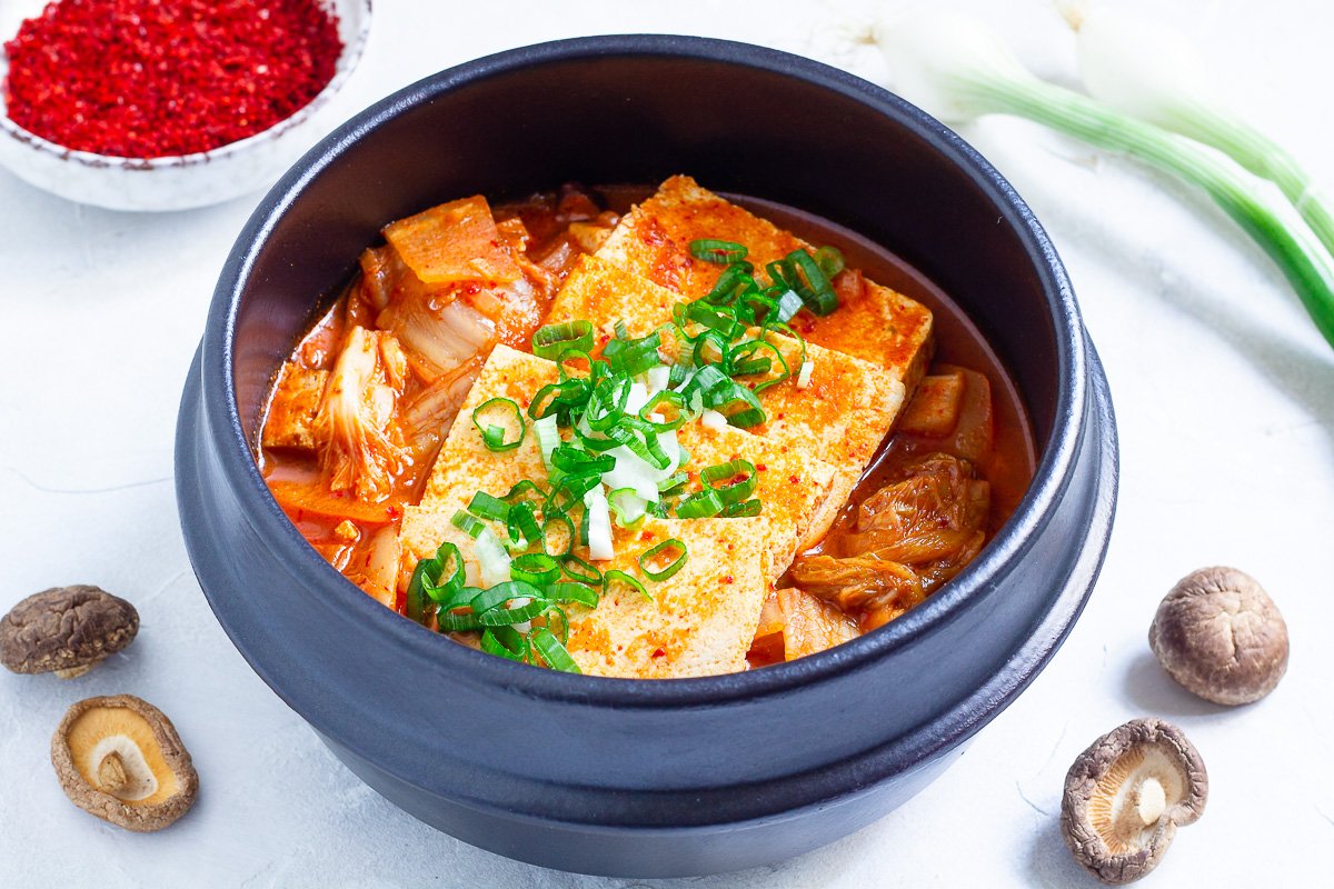  Kimchi Jjigae - Koranischer Kimchi Eintopf