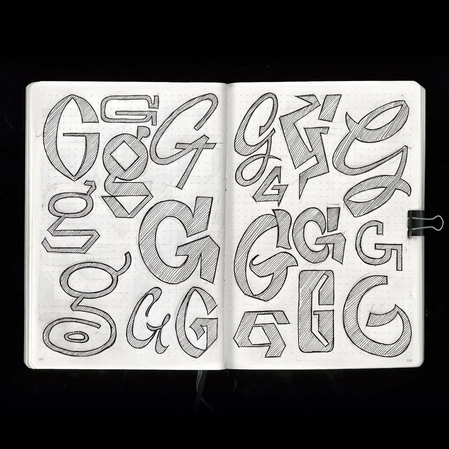 Study of letter G
.
A little type exploration looking at different letter G forms taken from a project I&rsquo;ve recently finished
.
.
.
.

#type #typographic #lettering #character #swisstype #typography #goodtype #typeinspire #typegoodness #graphic