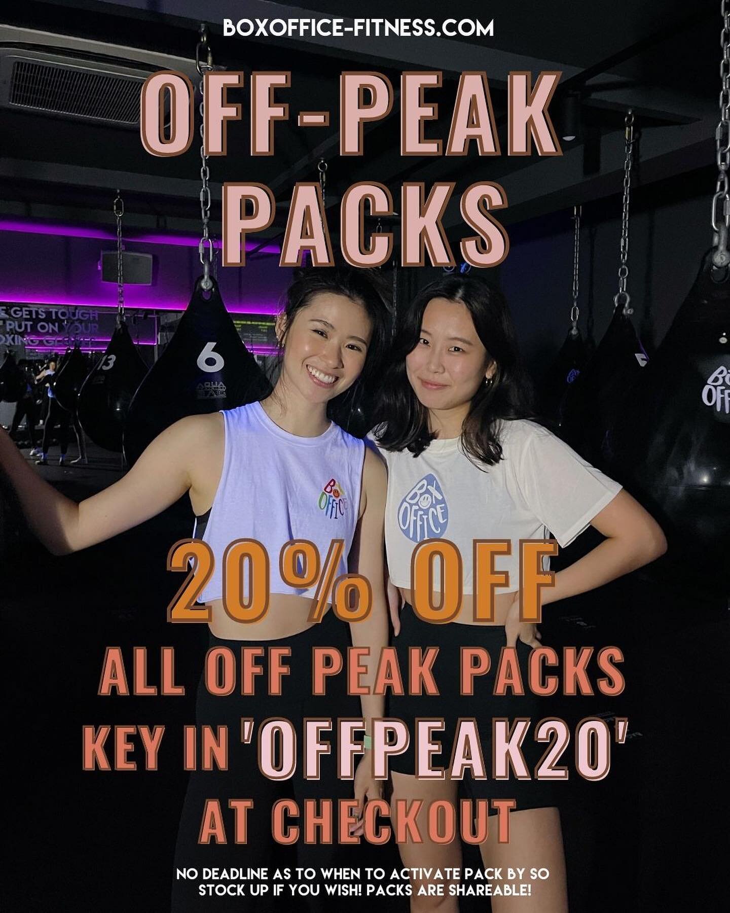 OUTSTANDING OFF-PEAK OFFERS! 😬🌟‼️#boxofficefitness