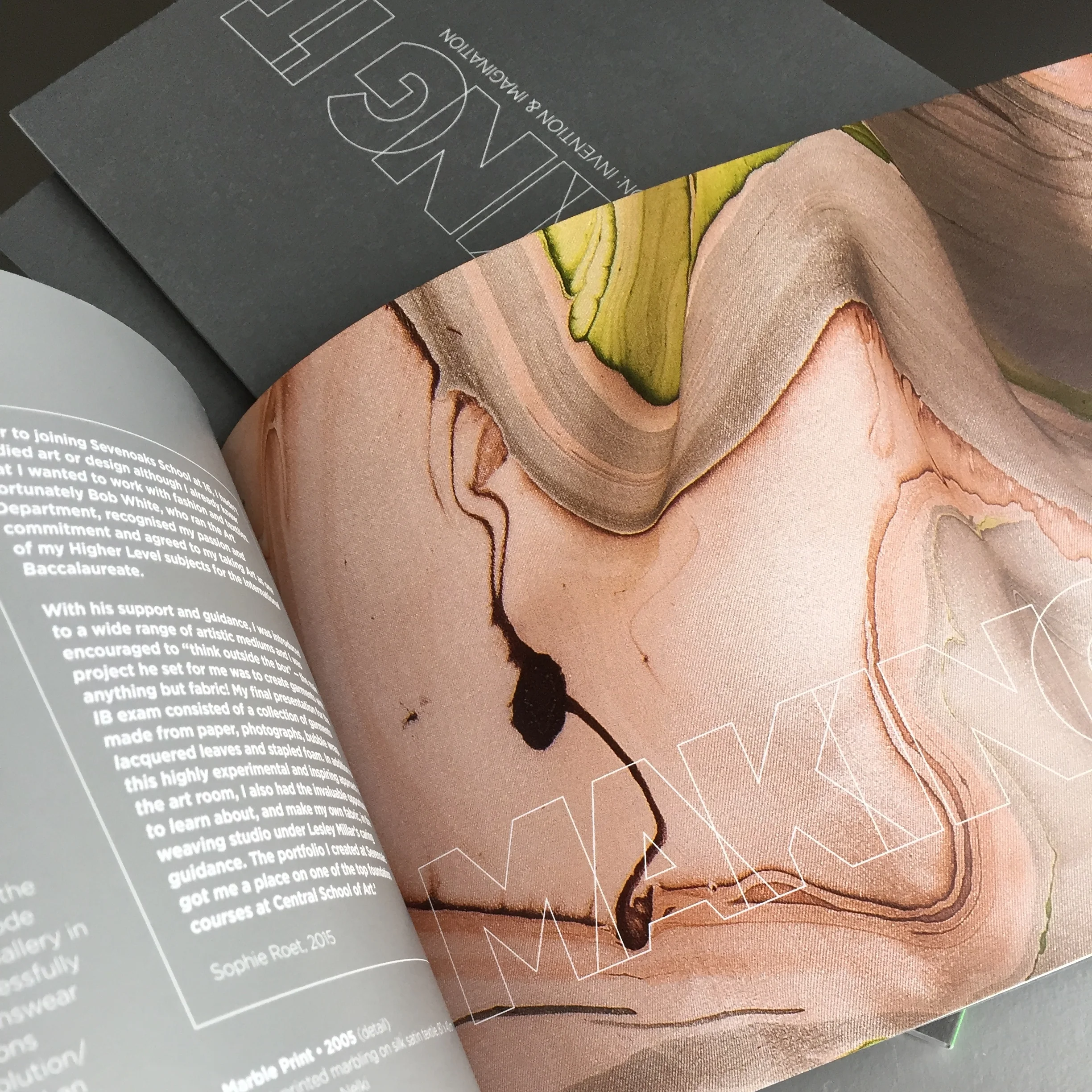 Making It - Catalogue interior