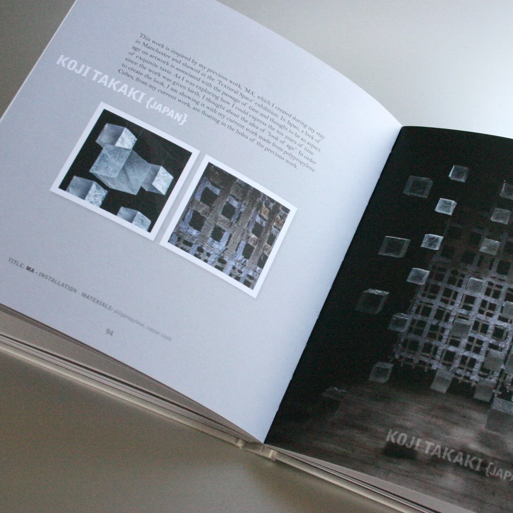 Cloth &amp; Memory {2} - Catalogue interior 2